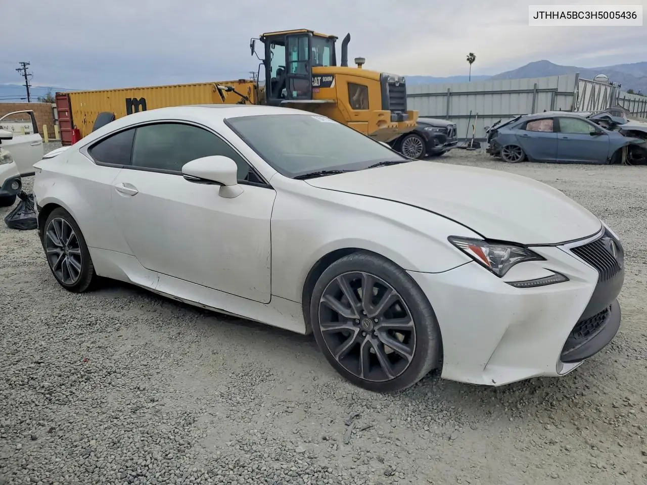 2017 Lexus Rc 200T VIN: JTHHA5BC3H5005436 Lot: 76471565