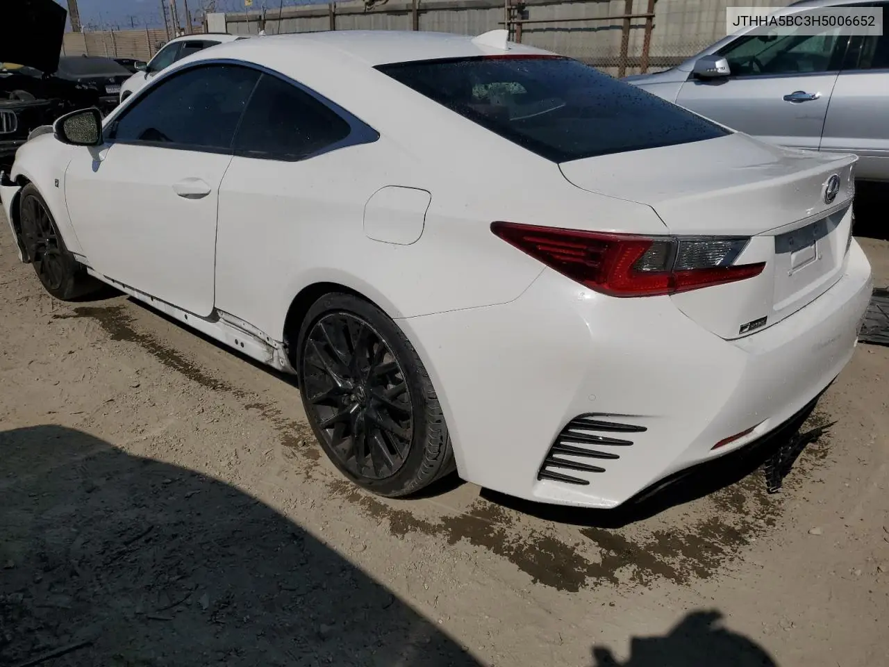 2017 Lexus Rc 200T VIN: JTHHA5BC3H5006652 Lot: 80369935