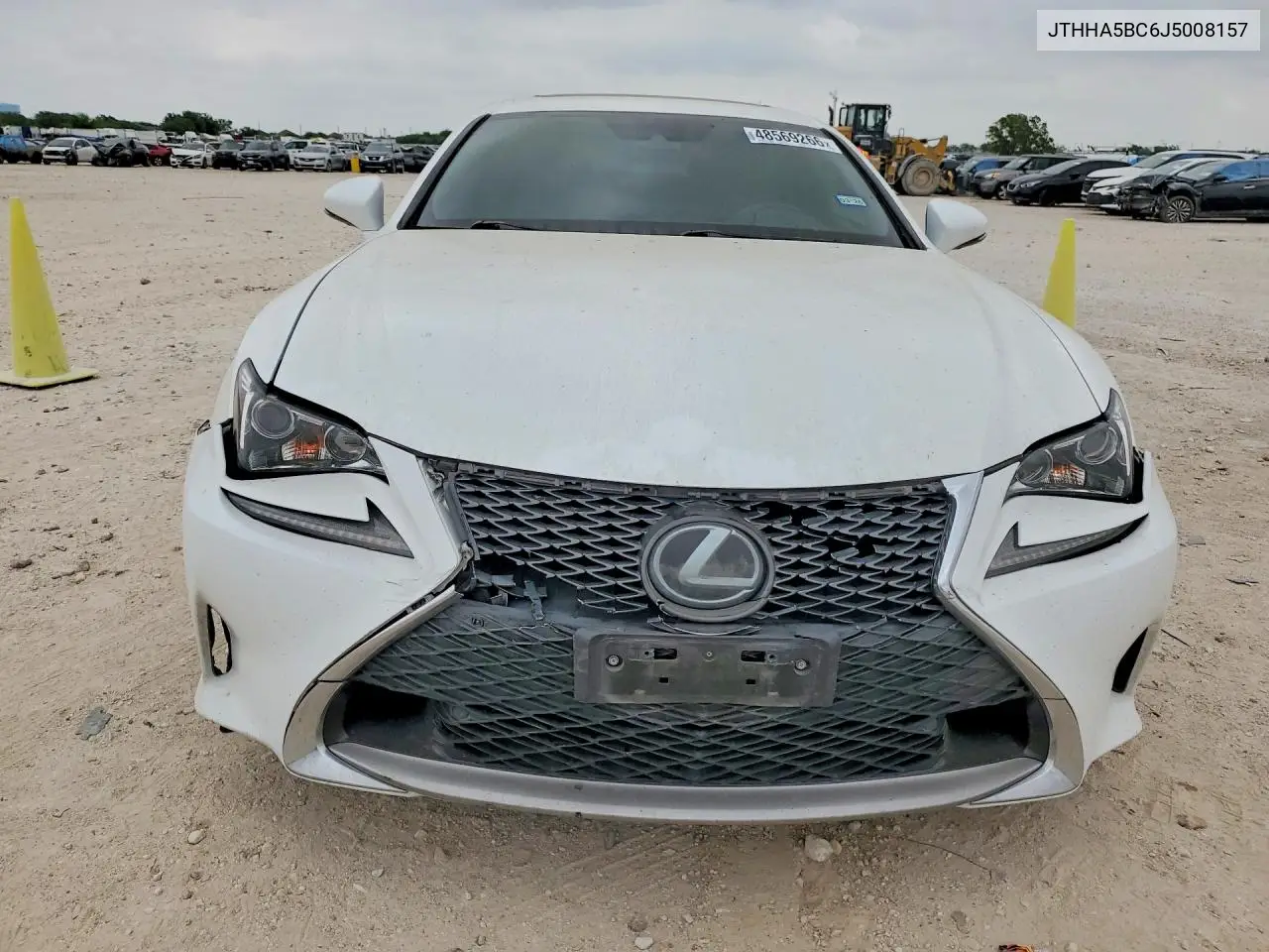 2018 Lexus Rc 300 Base VIN: JTHHA5BC6J5008157 Lot: 48569266
