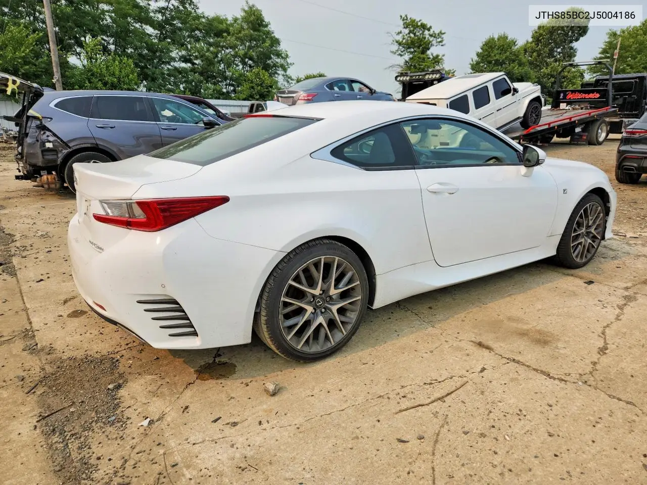 2018 Lexus Rc 300 VIN: JTHS85BC2J5004186 Lot: 61048526