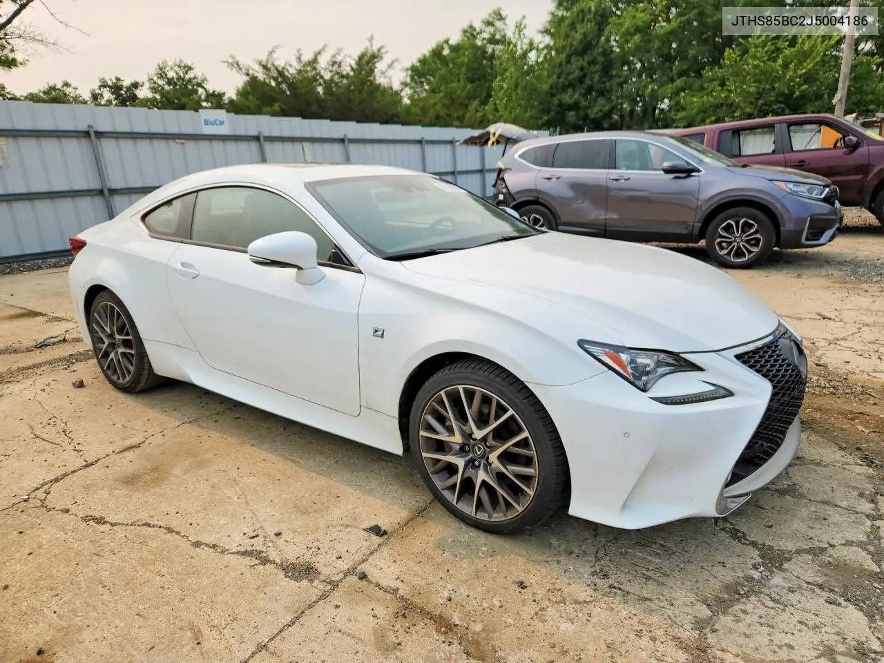 2018 Lexus Rc 300 VIN: JTHS85BC2J5004186 Lot: 61048526