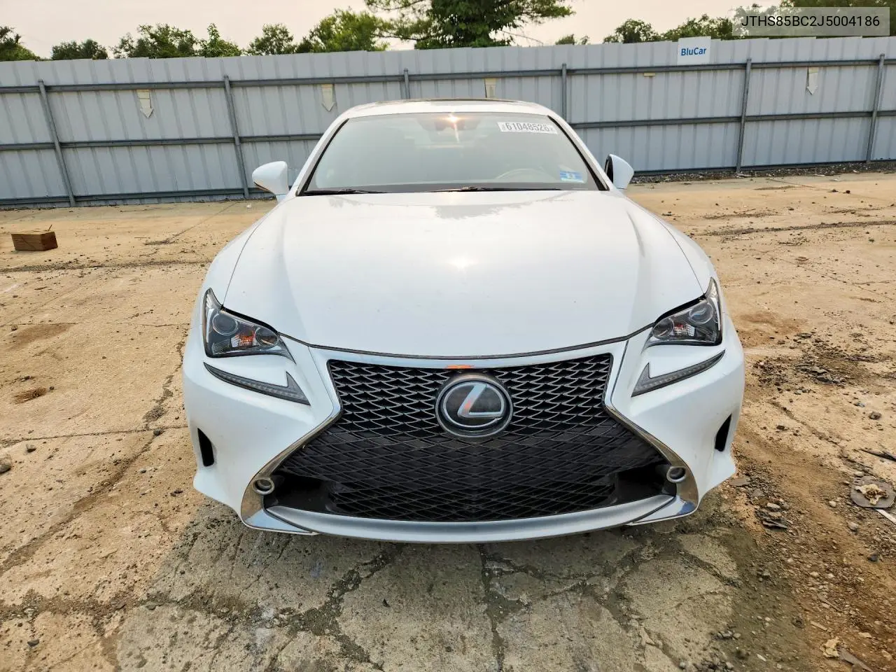 2018 Lexus Rc 300 VIN: JTHS85BC2J5004186 Lot: 61048526