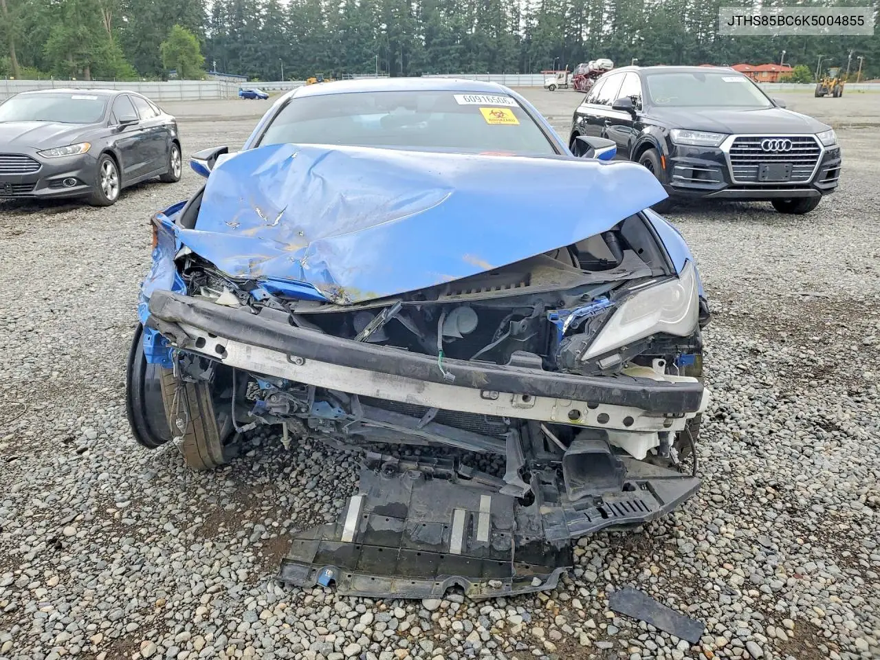 2019 Lexus Rc 300 VIN: JTHS85BC6K5004855 Lot: 60916506