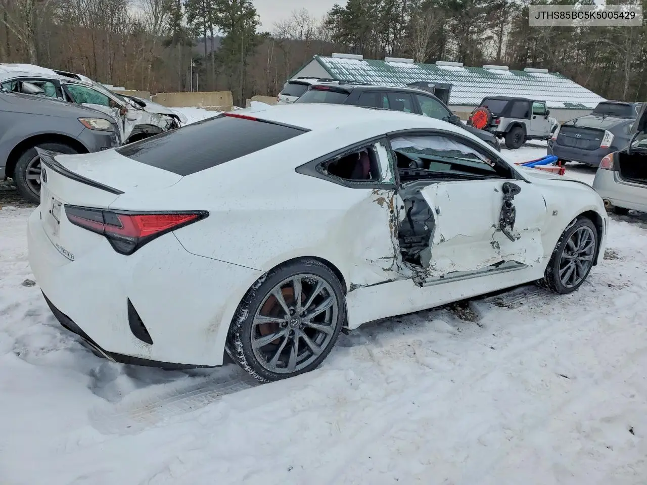 2019 Lexus Rc 300 VIN: JTHS85BC5K5005429 Lot: 99099305
