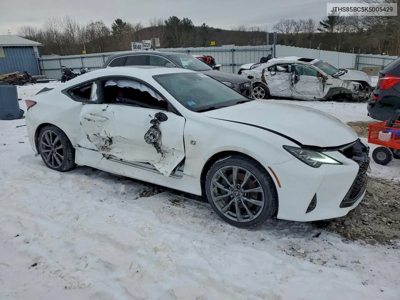 2019 Lexus Rc 300 VIN: JTHS85BC5K5005429 Lot: 99099305