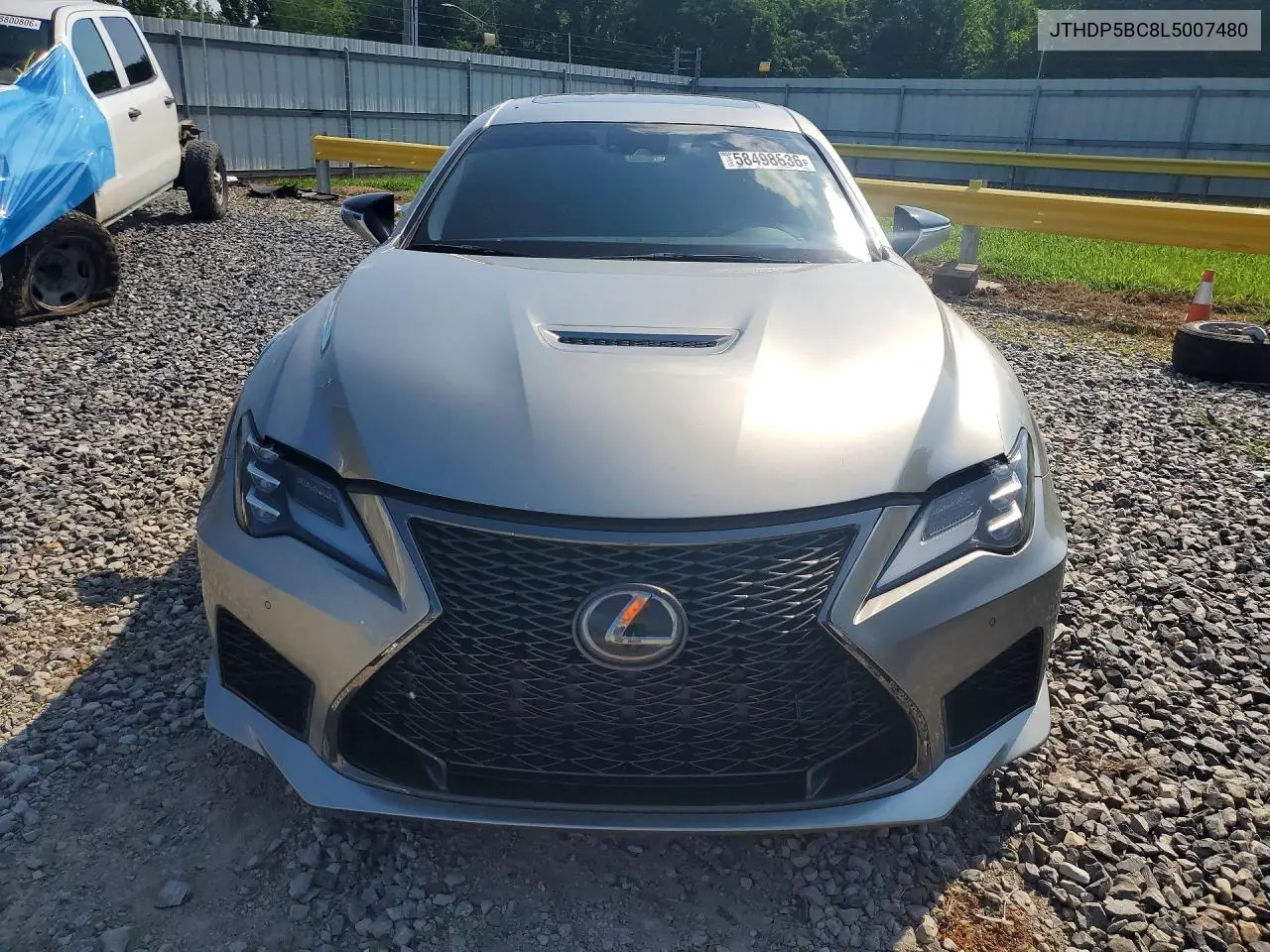 2020 Lexus Rc F Base VIN: JTHDP5BC8L5007480 Lot: 58498836