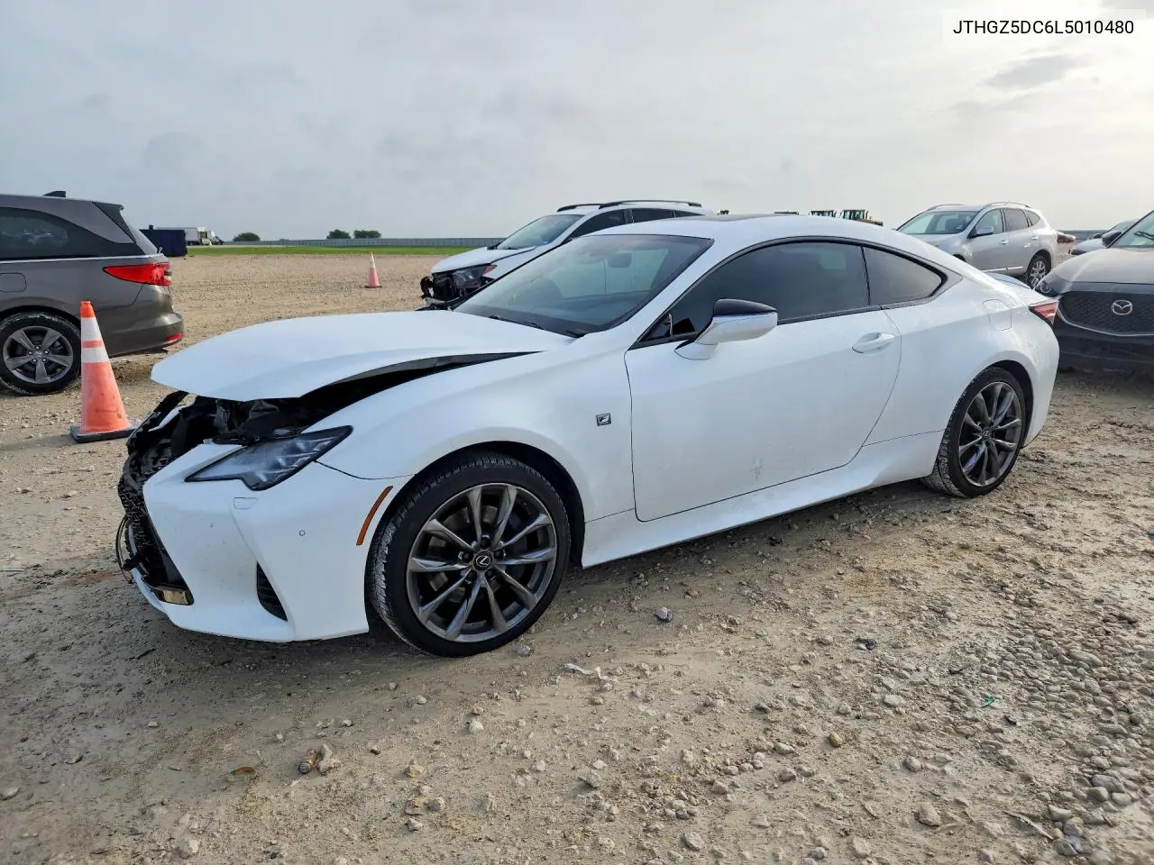 2020 Lexus Rc 350 F Sport VIN: JTHGZ5DC6L5010480 Lot: 60015346