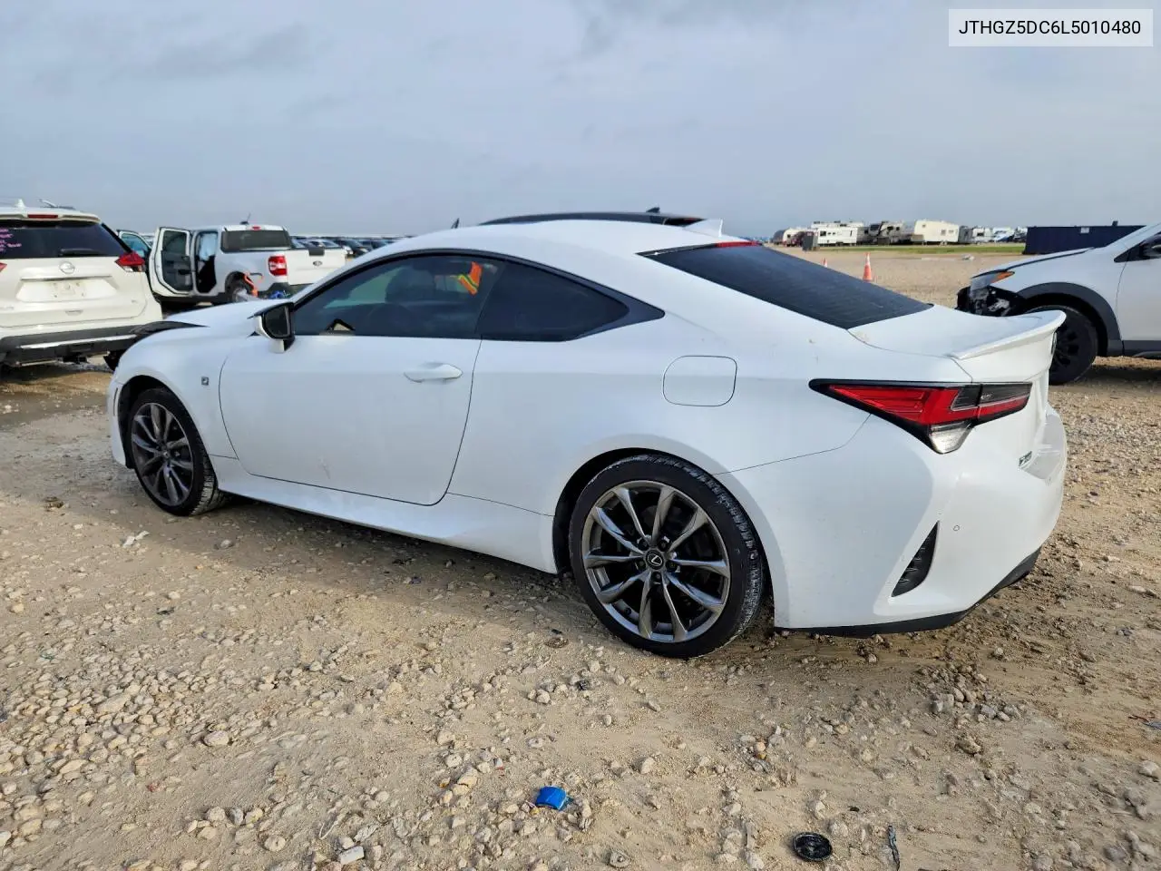2020 Lexus Rc 350 F Sport VIN: JTHGZ5DC6L5010480 Lot: 60015346