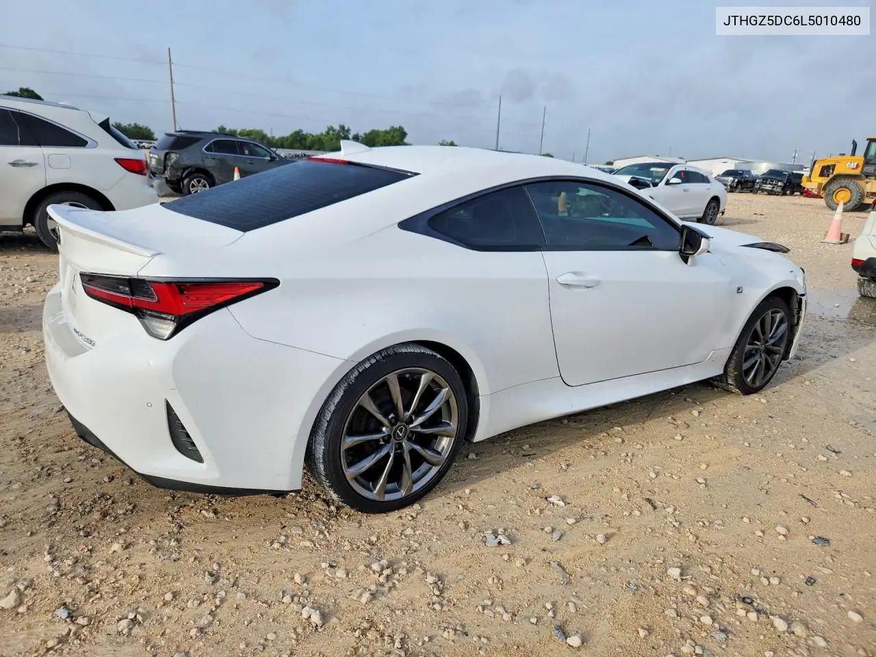 2020 Lexus Rc 350 F Sport VIN: JTHGZ5DC6L5010480 Lot: 60015346