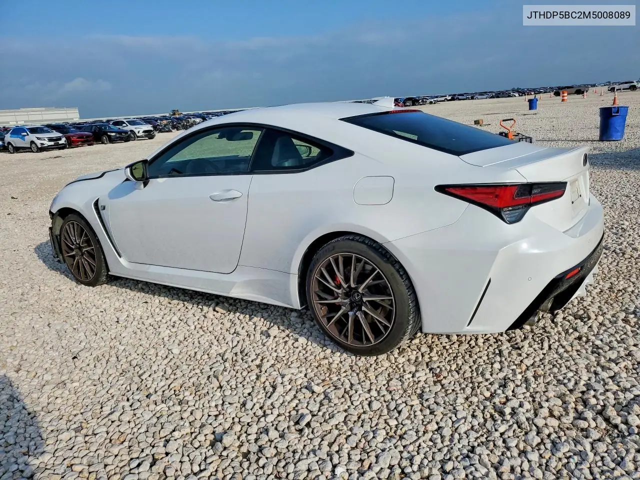 2021 Lexus Rc F Base VIN: JTHDP5BC2M5008089 Lot: 51182626