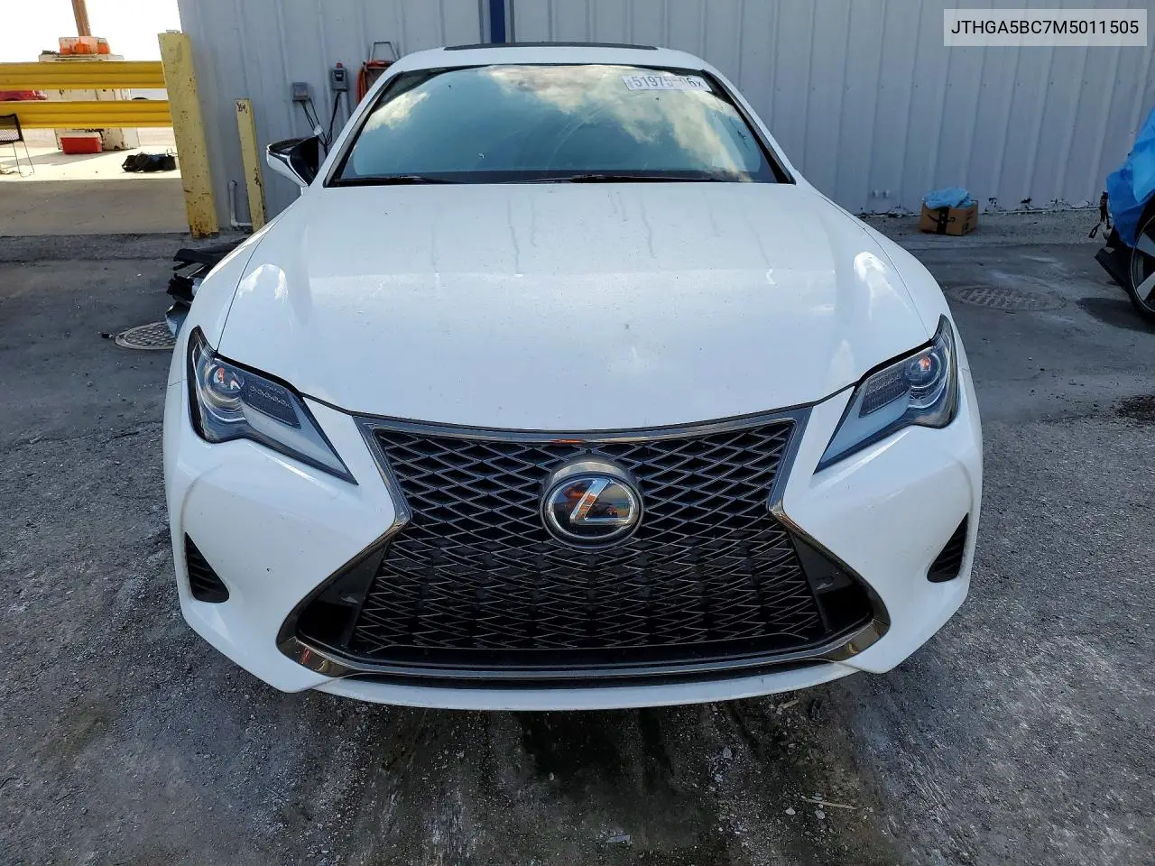 2021 Lexus Rc 300 F Sport VIN: JTHGA5BC7M5011505 Lot: 51975506