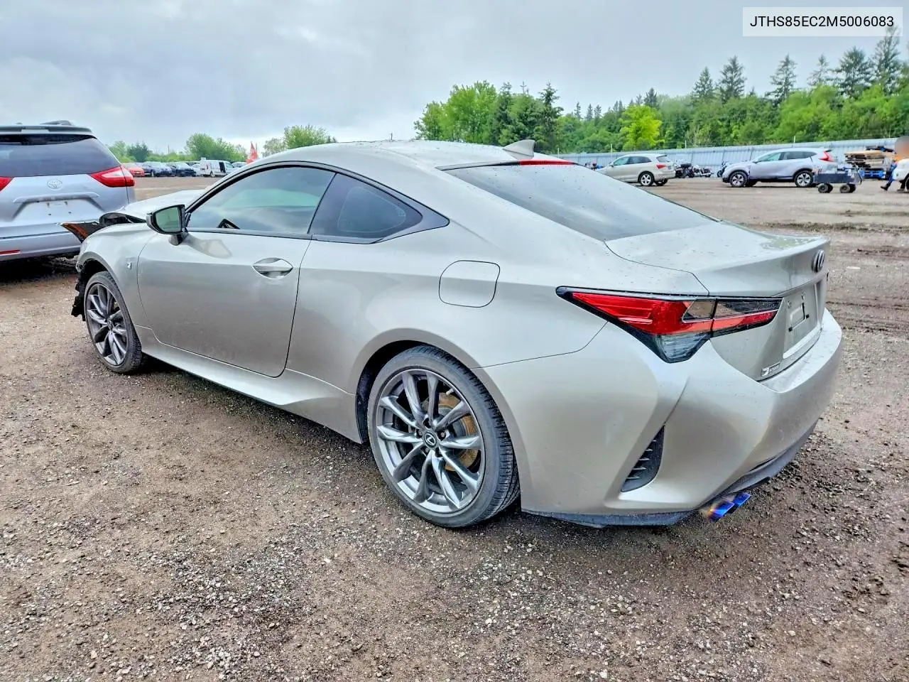 2021 Lexus Rc 300 VIN: JTHS85EC2M5006083 Lot: 58951906