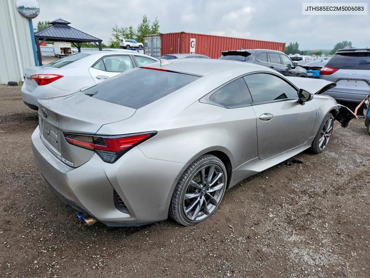 2021 Lexus Rc 300 VIN: JTHS85EC2M5006083 Lot: 58951906
