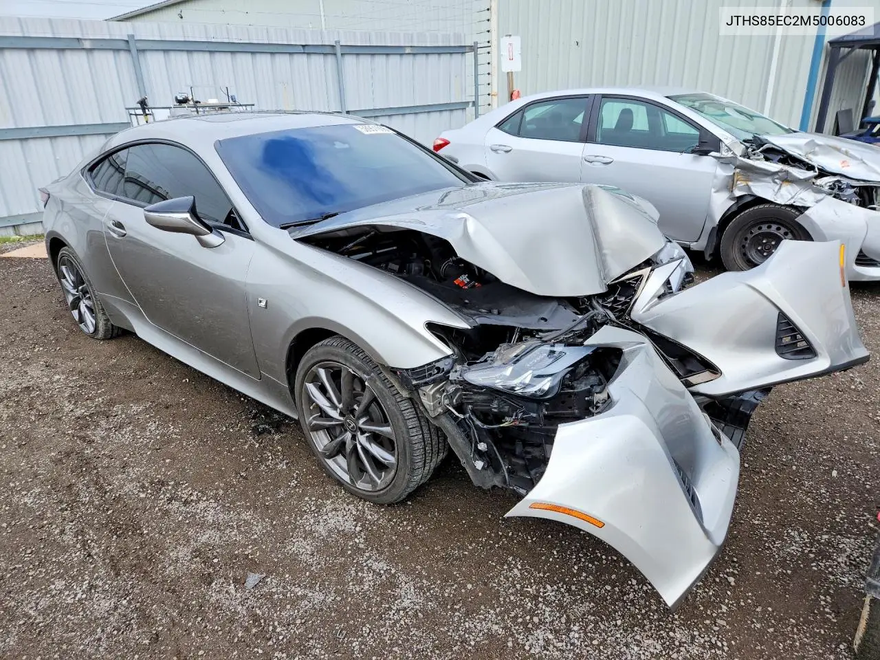 2021 Lexus Rc 300 VIN: JTHS85EC2M5006083 Lot: 58951906