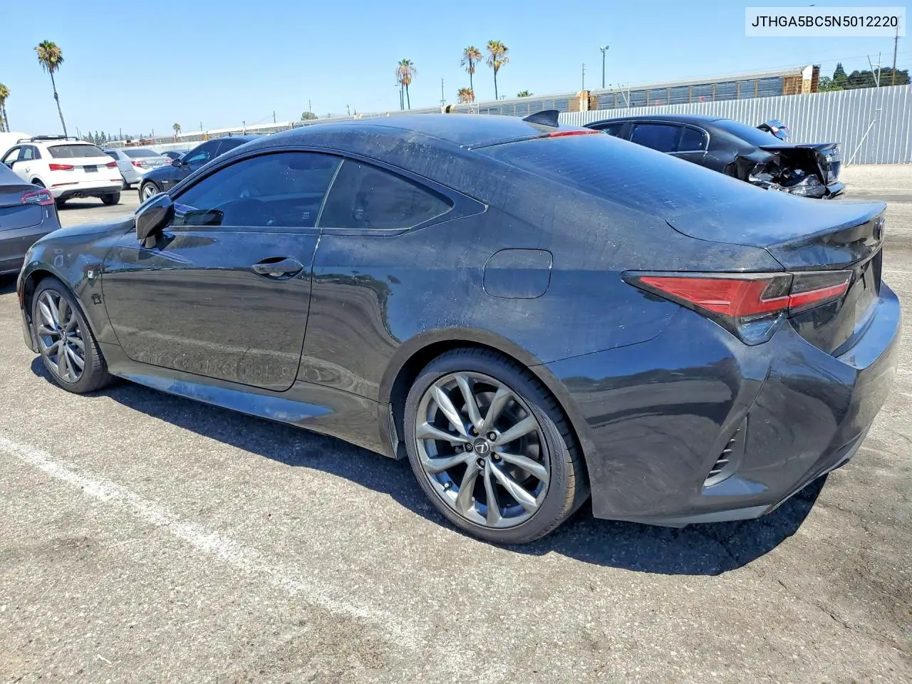 2022 Lexus Rc 300 F Sport VIN: JTHGA5BC5N5012220 Lot: 58287166