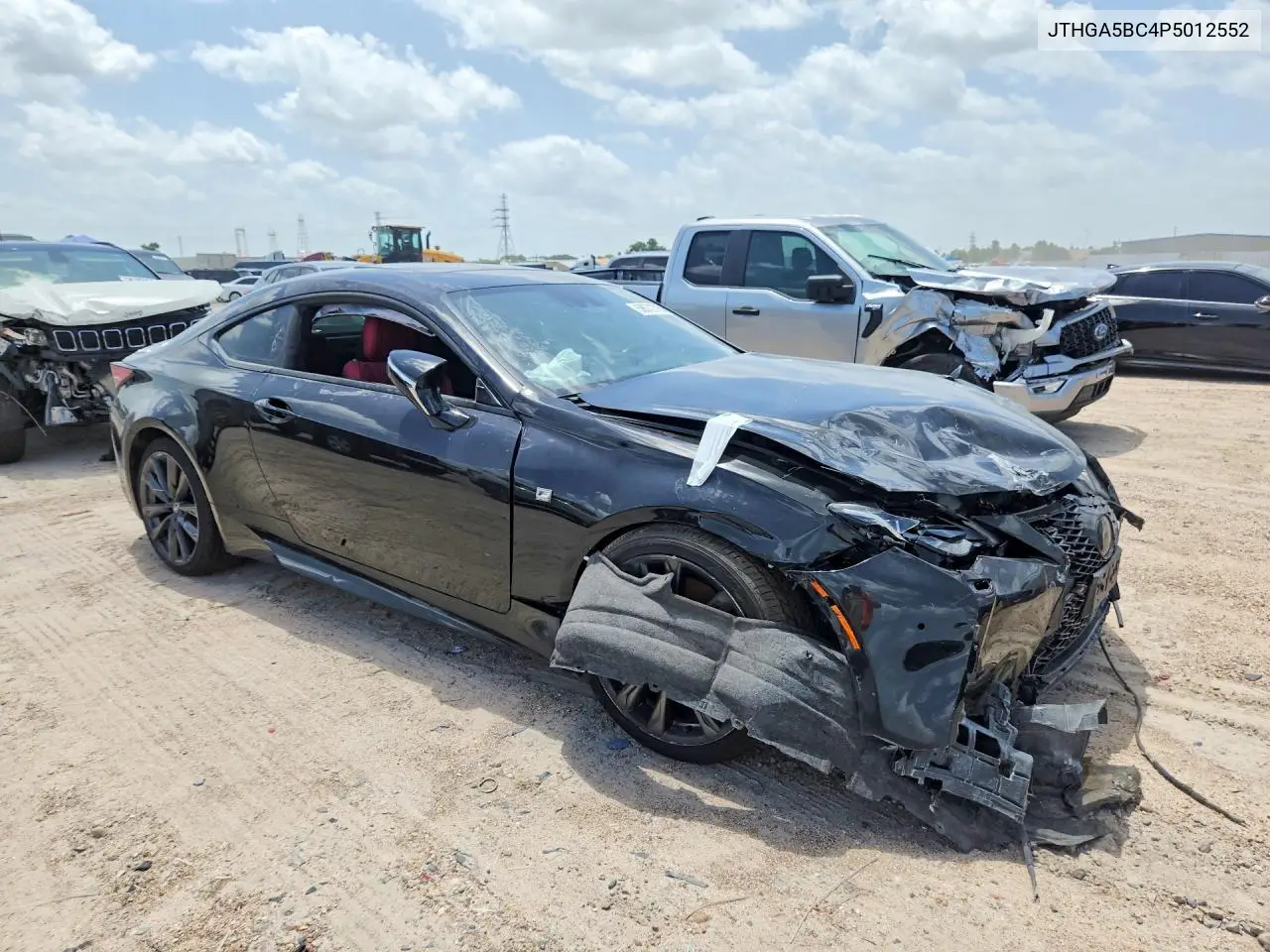 2023 Lexus Rc 300 F Sport VIN: JTHGA5BC4P5012552 Lot: 58572776