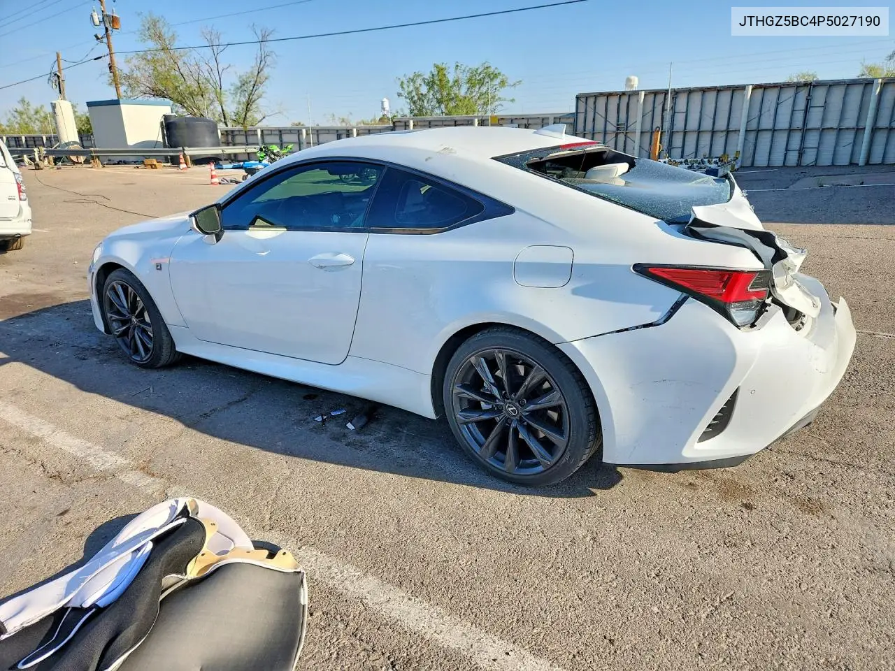 2023 Lexus Rc 350 F Sport VIN: JTHGZ5BC4P5027190 Lot: 59536316