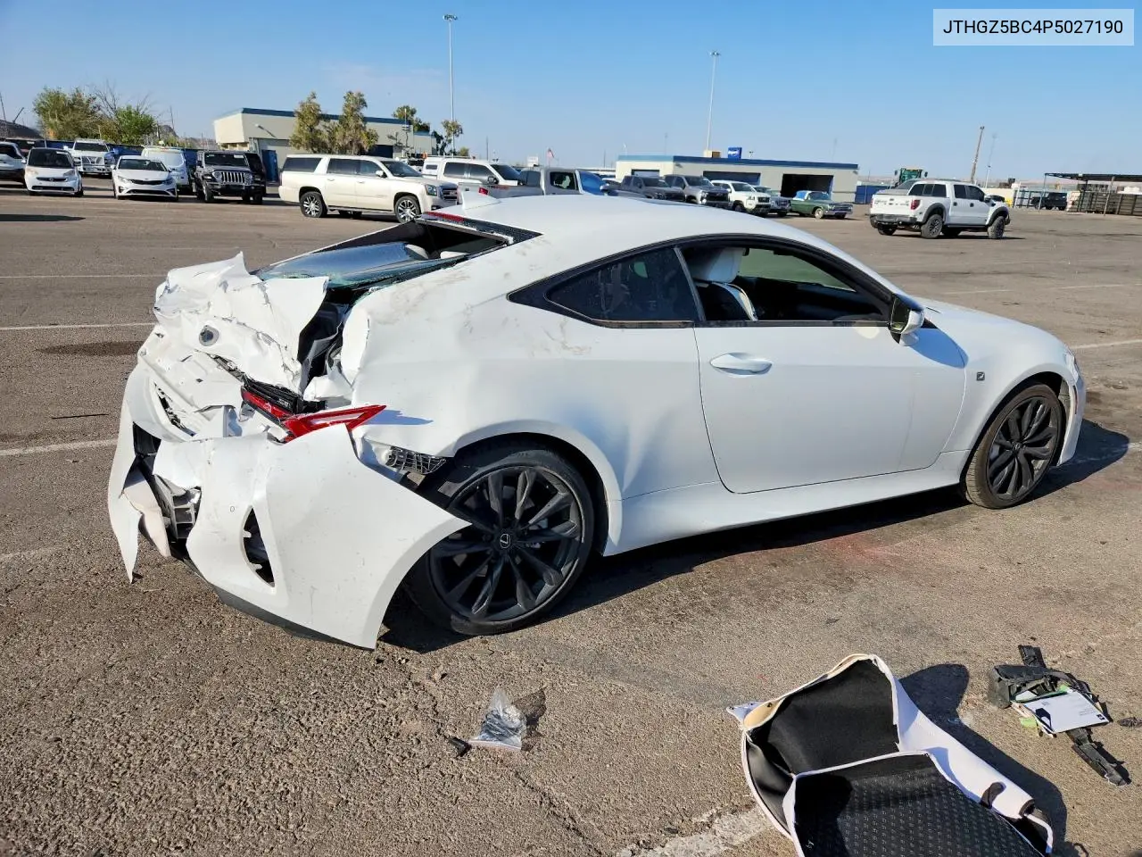 2023 Lexus Rc 350 F Sport VIN: JTHGZ5BC4P5027190 Lot: 59536316