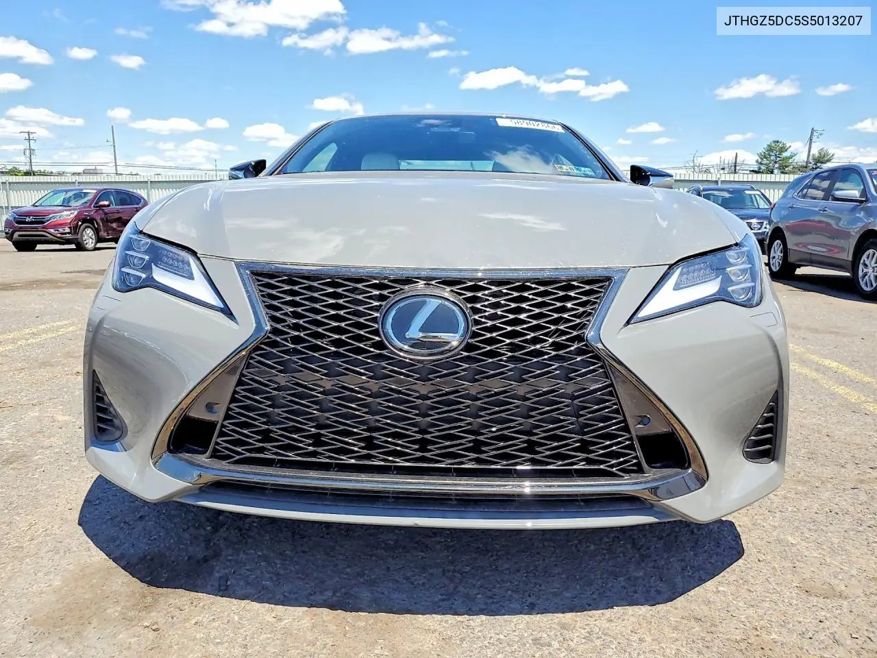 2025 Lexus Rc 350 F Sport VIN: JTHGZ5DC5S5013207 Lot: 58902866