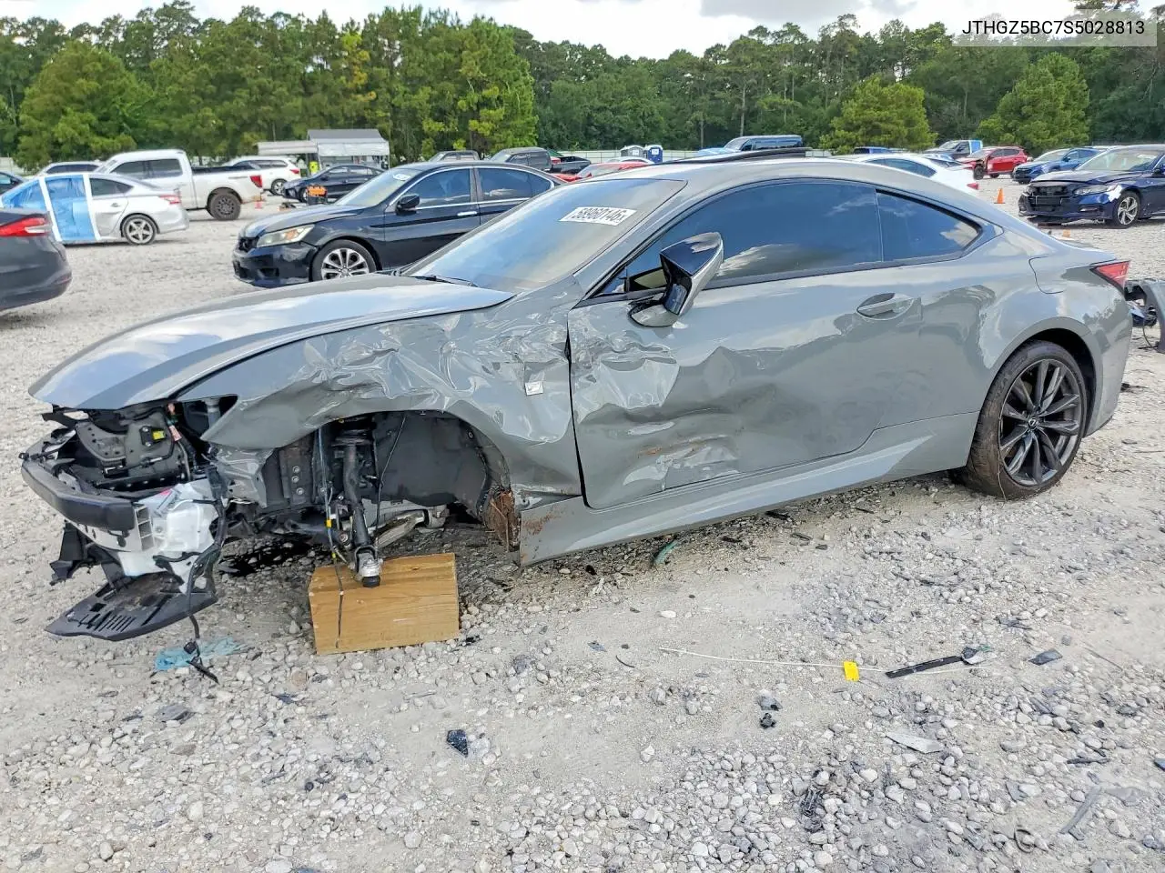 2025 Lexus Rc 350 F Sport VIN: JTHGZ5BC7S5028813 Lot: 58960146