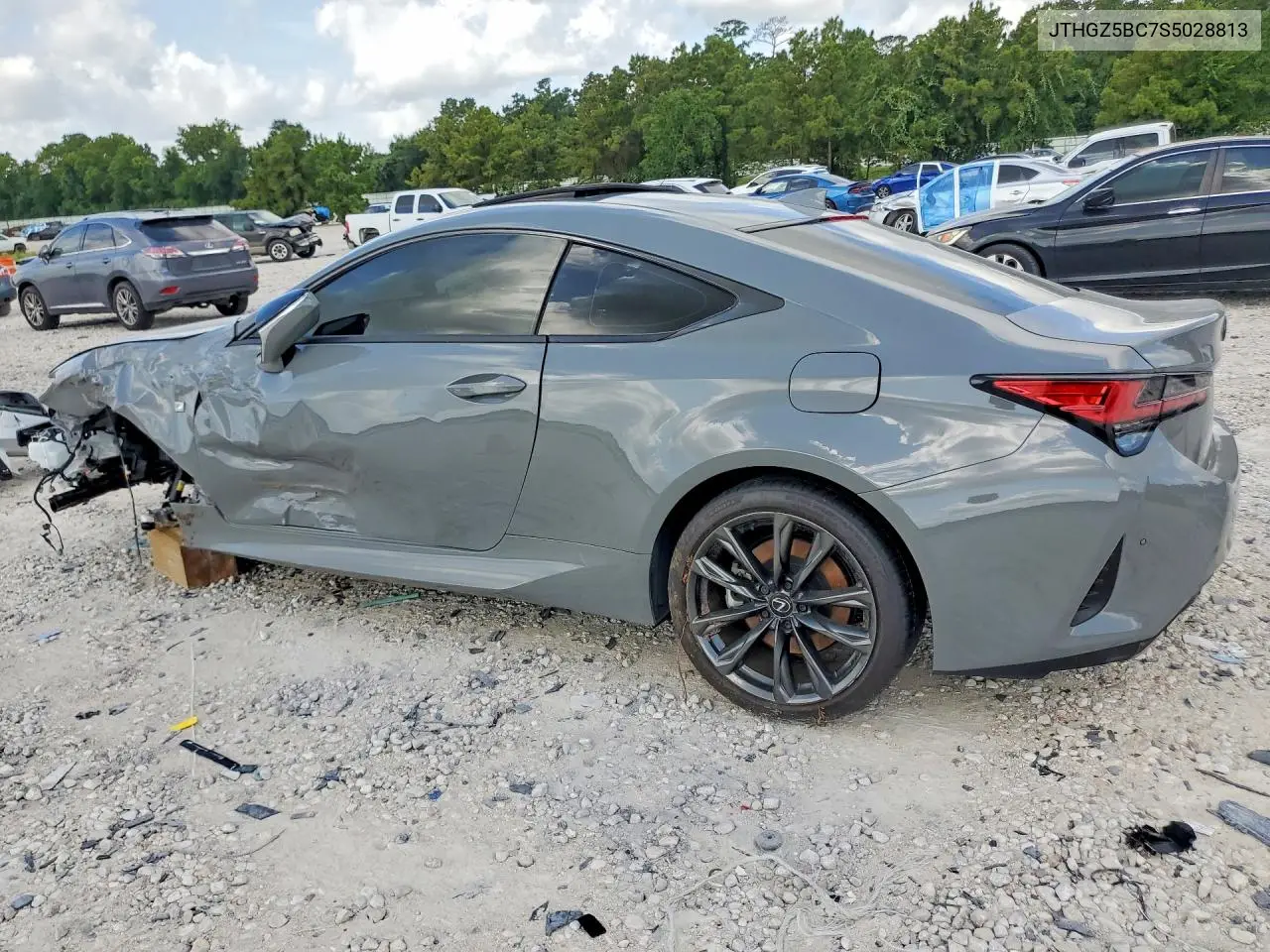 2025 Lexus Rc 350 F Sport VIN: JTHGZ5BC7S5028813 Lot: 58960146