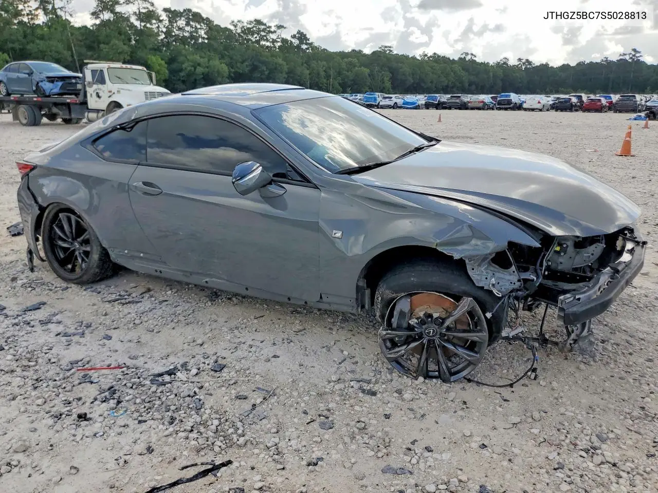 2025 Lexus Rc 350 F Sport VIN: JTHGZ5BC7S5028813 Lot: 58960146