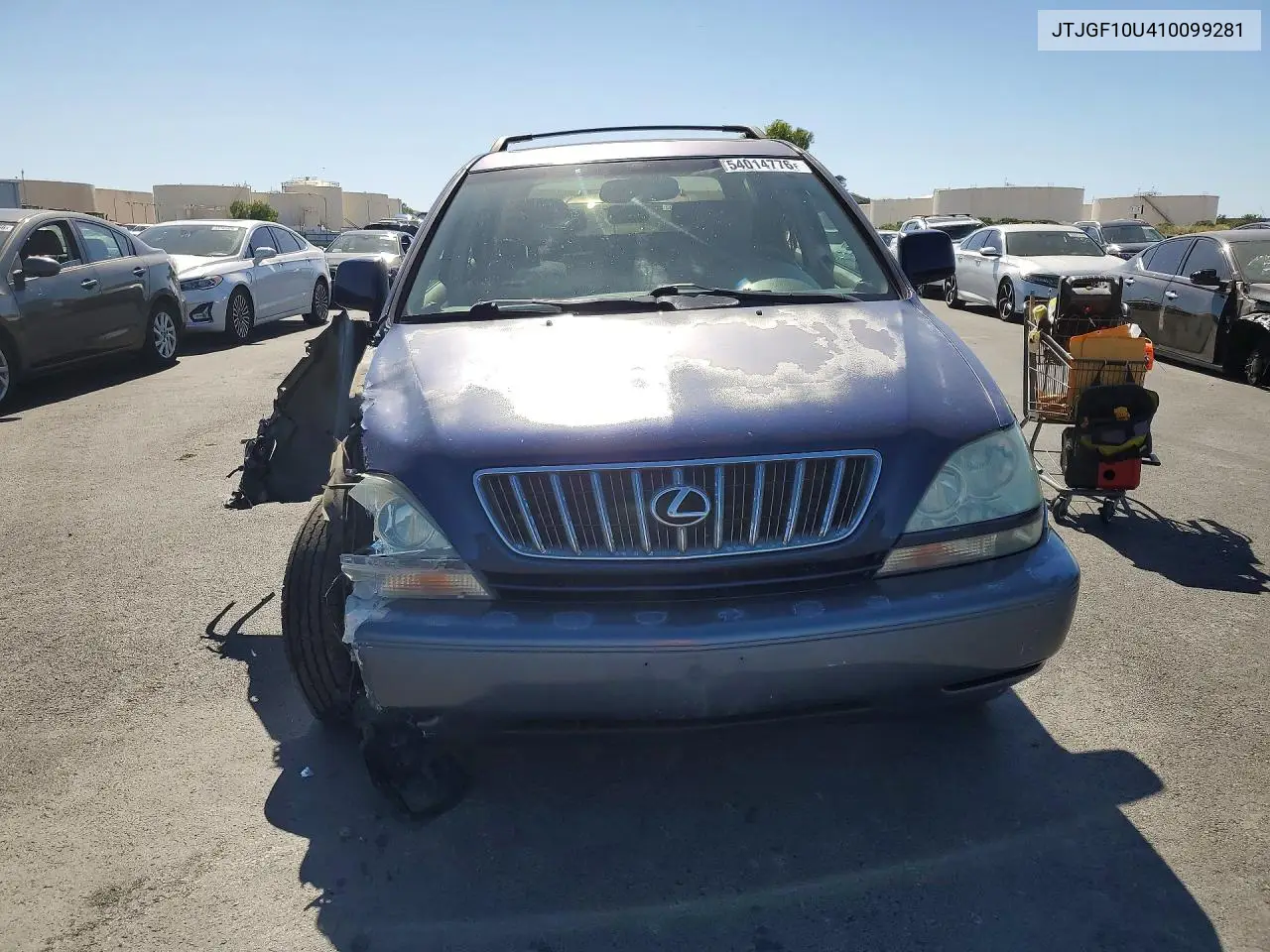 2001 Lexus Rx 300 VIN: JTJGF10U410099281 Lot: 54014776