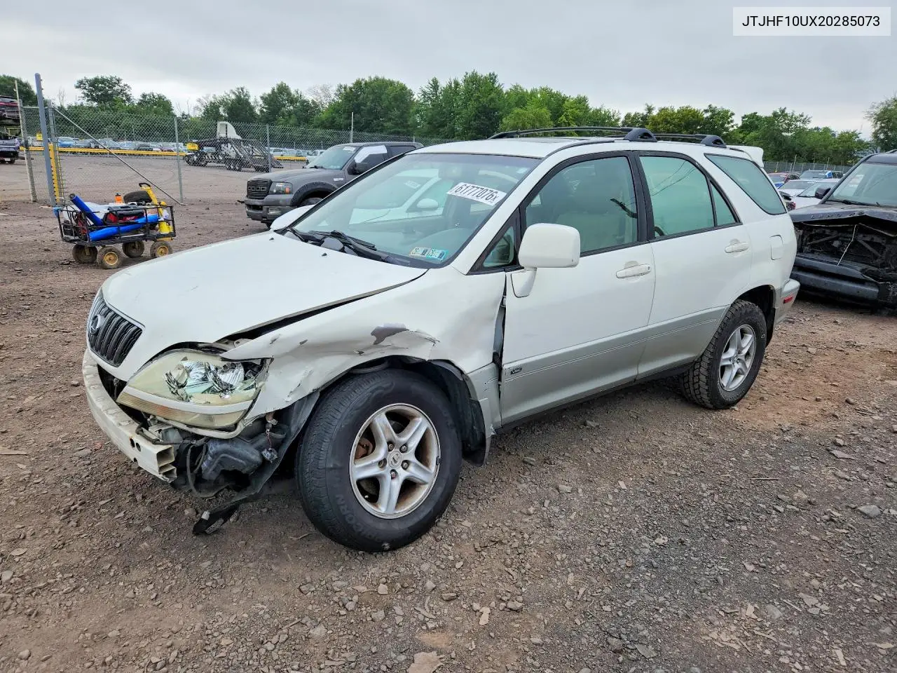 2002 Lexus Rx 300 VIN: JTJHF10UX20285073 Lot: 61777076
