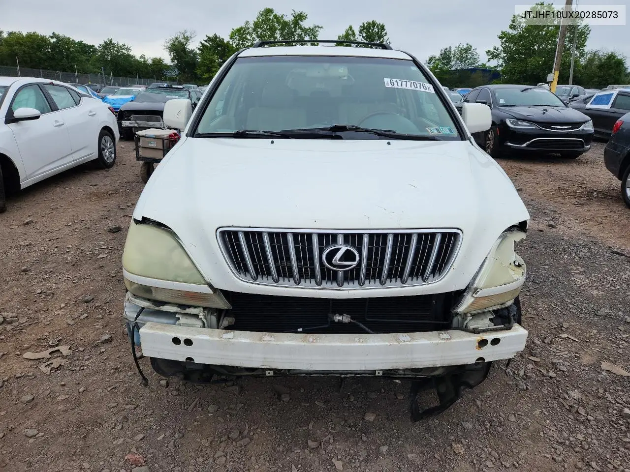 2002 Lexus Rx 300 VIN: JTJHF10UX20285073 Lot: 61777076