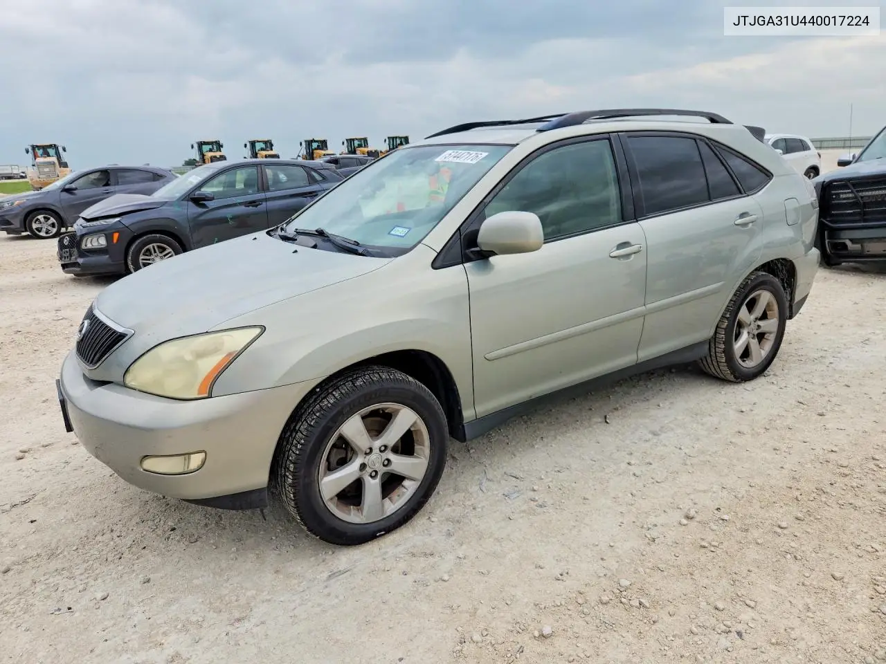 2004 Lexus Rx 330 VIN: JTJGA31U440017224 Lot: 57447176