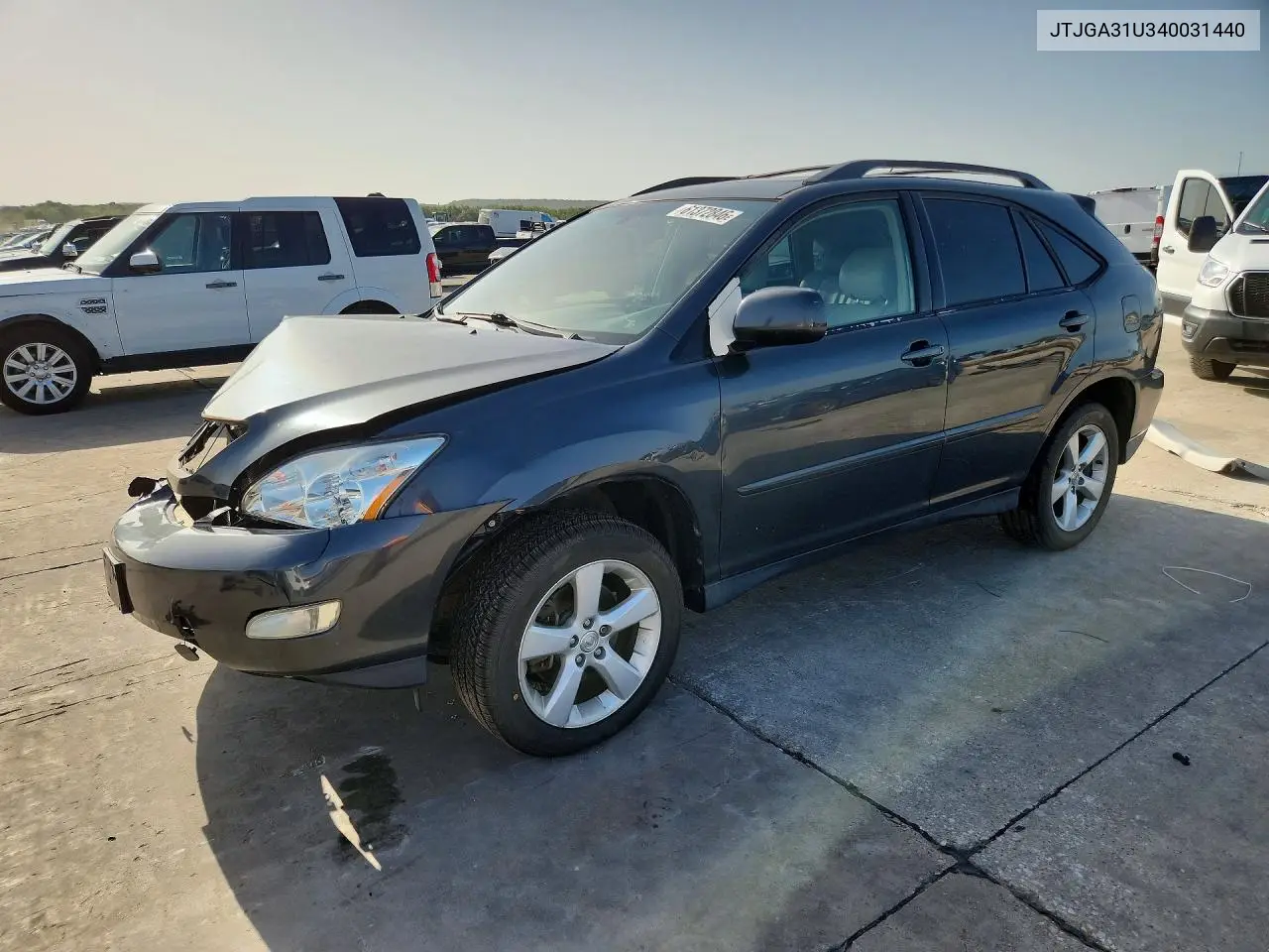 2004 Lexus Rx 330 VIN: JTJGA31U340031440 Lot: 61372846