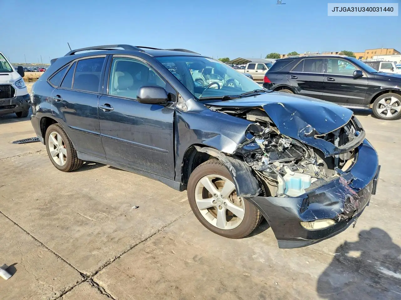 2004 Lexus Rx 330 VIN: JTJGA31U340031440 Lot: 61372846