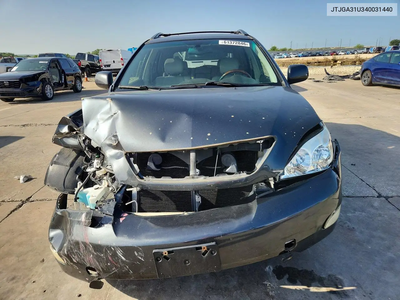 2004 Lexus Rx 330 VIN: JTJGA31U340031440 Lot: 61372846