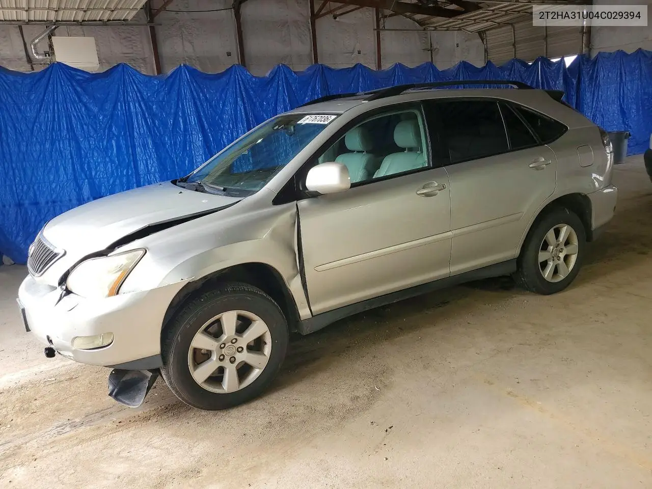 2004 Lexus Rx 330 VIN: 2T2HA31U04C029394 Lot: 61767036