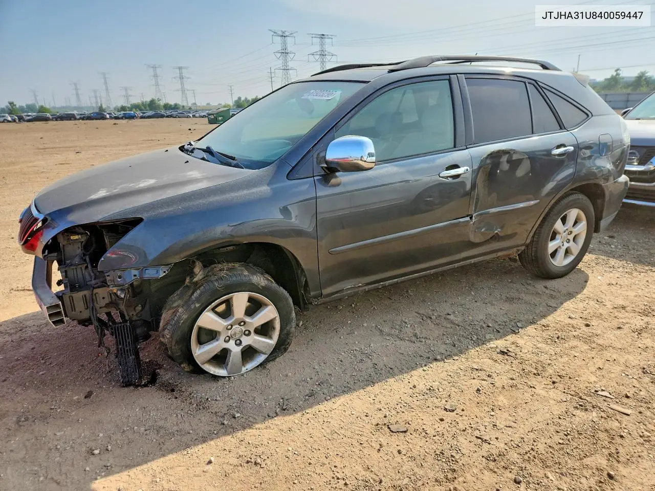 2004 Lexus Rx 330 VIN: JTJHA31U840059447 Lot: 61923296