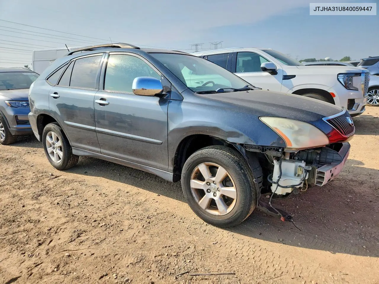 2004 Lexus Rx 330 VIN: JTJHA31U840059447 Lot: 61923296
