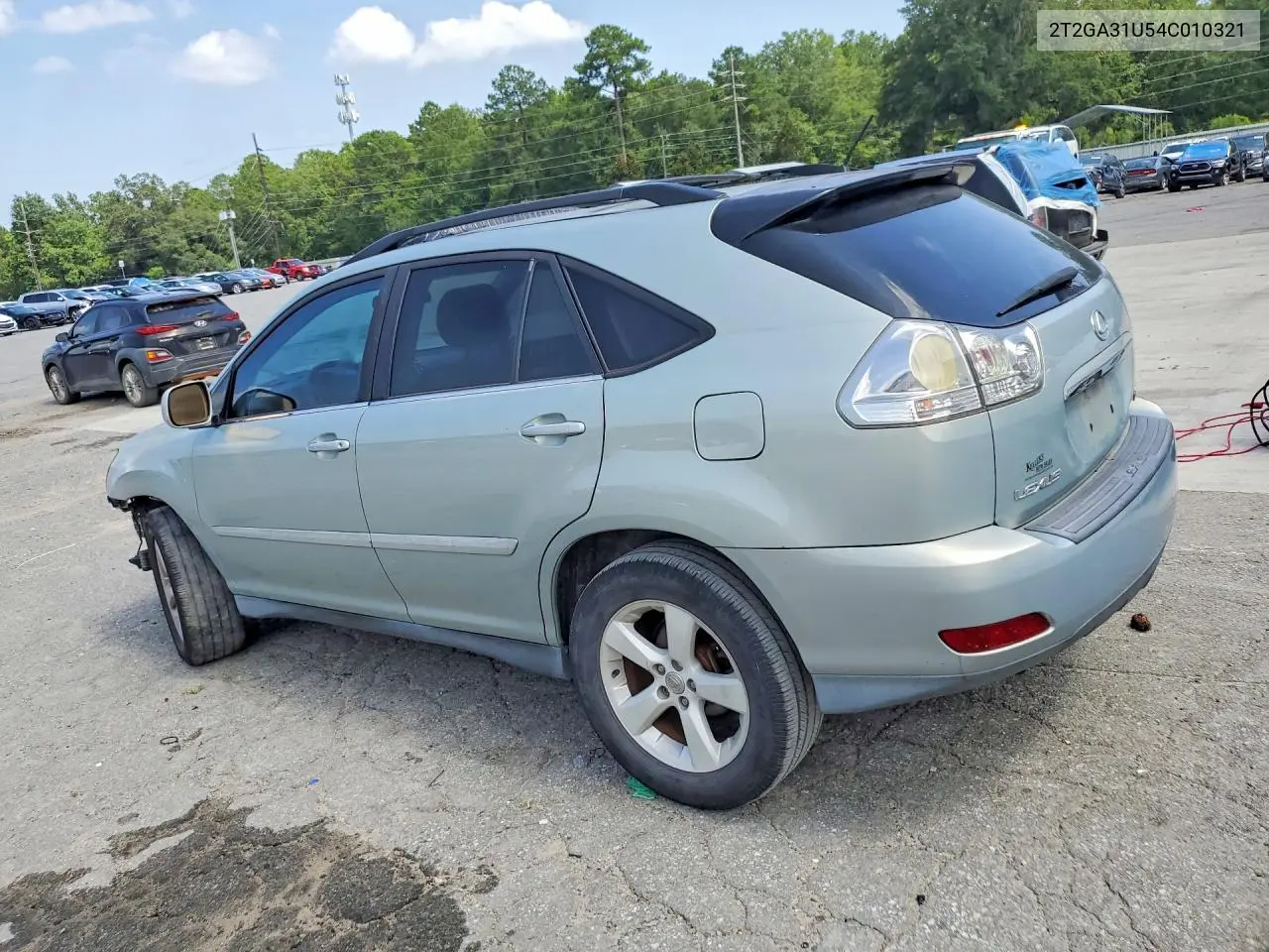 2004 Lexus Rx 330 VIN: 2T2GA31U54C010321 Lot: 62039826
