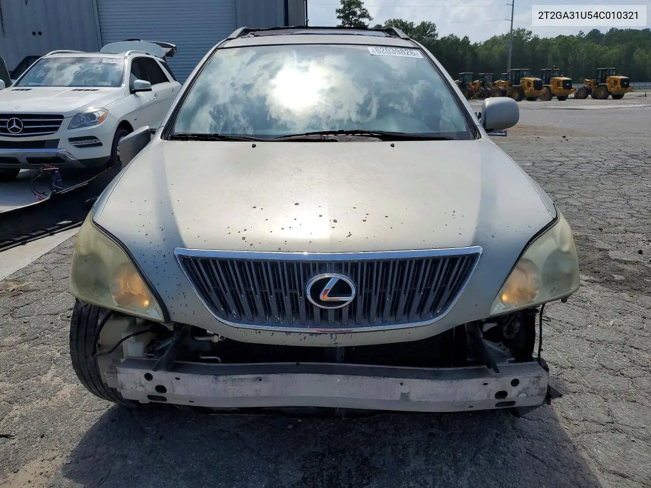2004 Lexus Rx 330 VIN: 2T2GA31U54C010321 Lot: 62039826