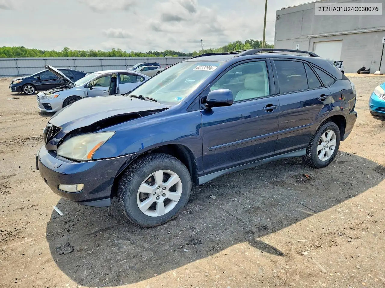 2004 Lexus Rx 330 VIN: 2T2HA31U24C030076 Lot: 62117606
