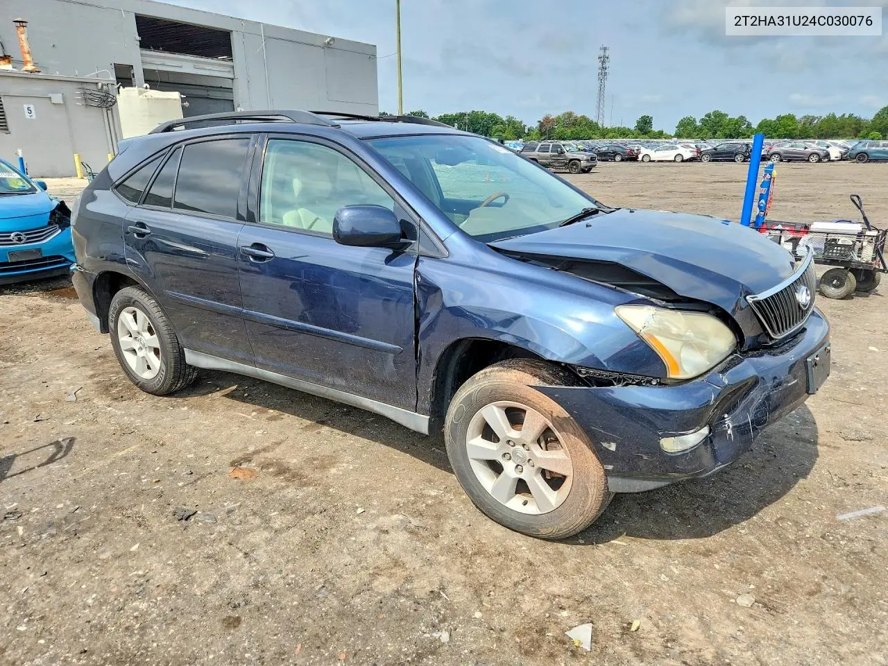 2004 Lexus Rx 330 VIN: 2T2HA31U24C030076 Lot: 62117606