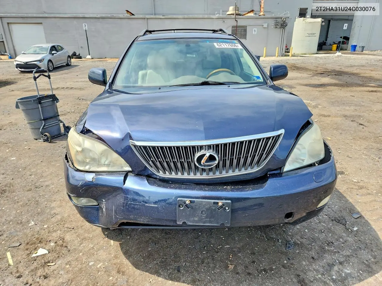2004 Lexus Rx 330 VIN: 2T2HA31U24C030076 Lot: 62117606