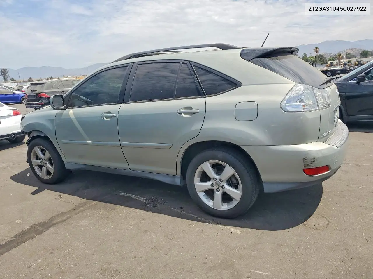 2005 Lexus Rx 330 VIN: 2T2GA31U45C027922 Lot: 60681136