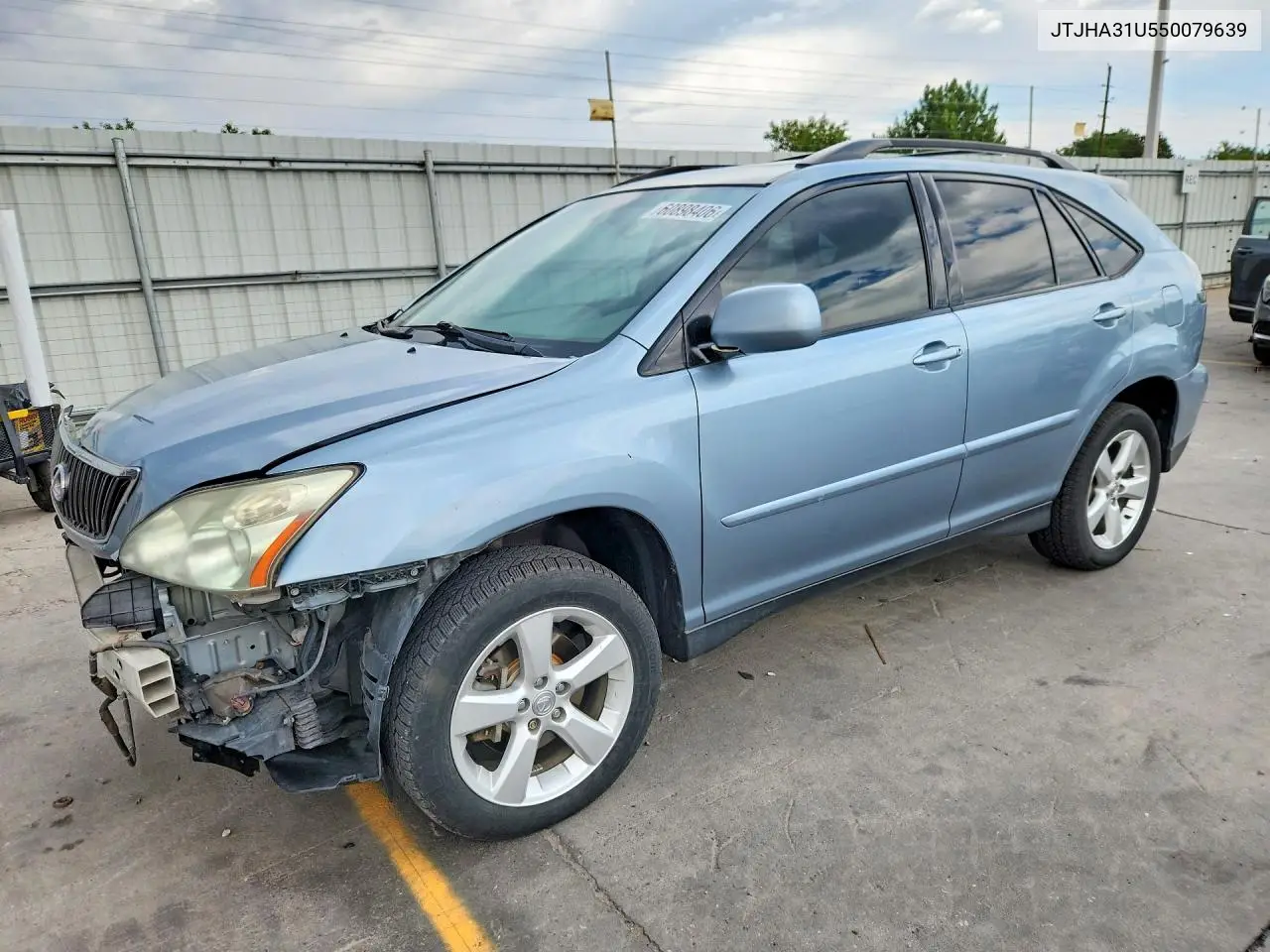 2005 Lexus Rx 330 VIN: JTJHA31U550079639 Lot: 60898406