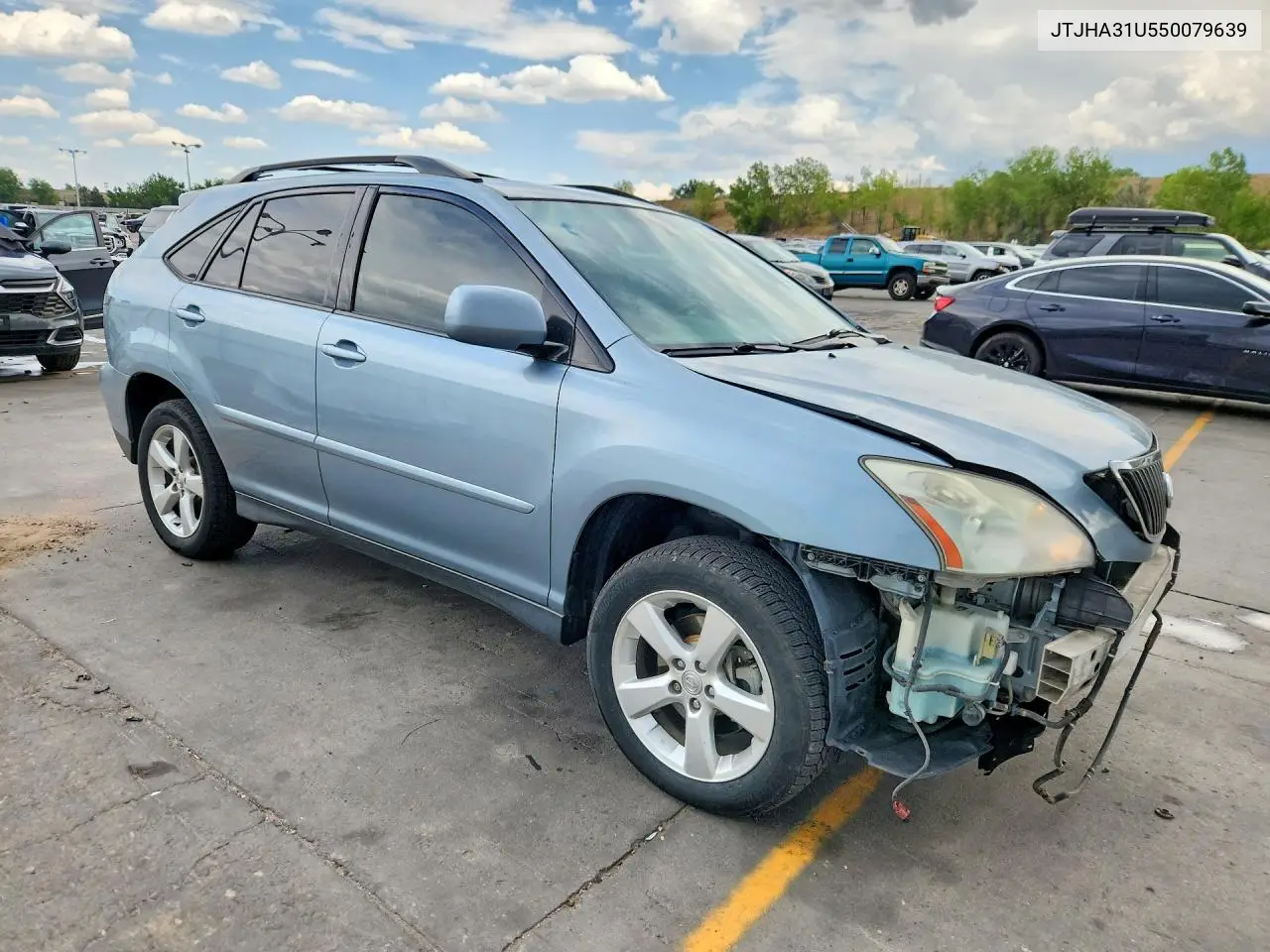 2005 Lexus Rx 330 VIN: JTJHA31U550079639 Lot: 60898406