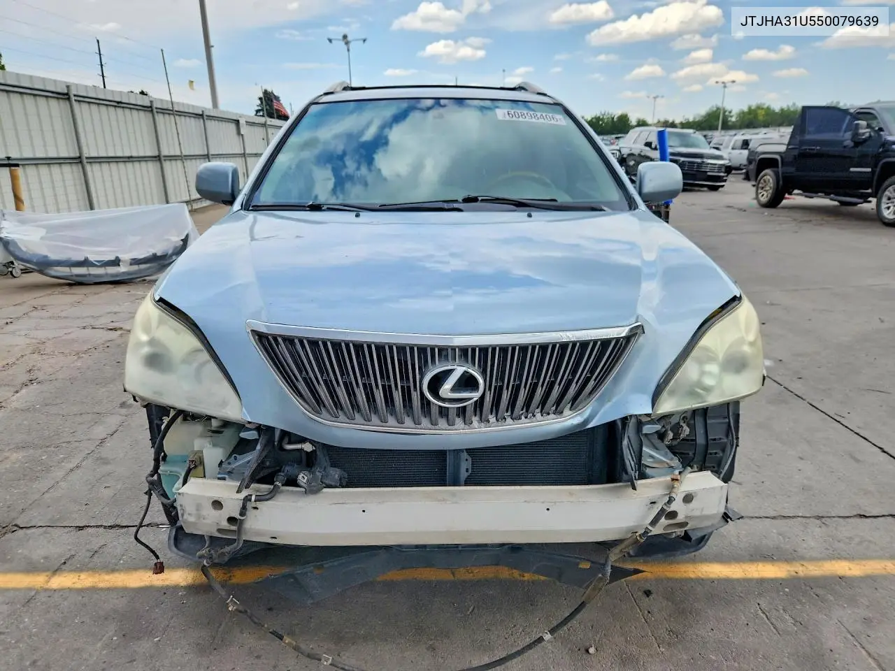 2005 Lexus Rx 330 VIN: JTJHA31U550079639 Lot: 60898406