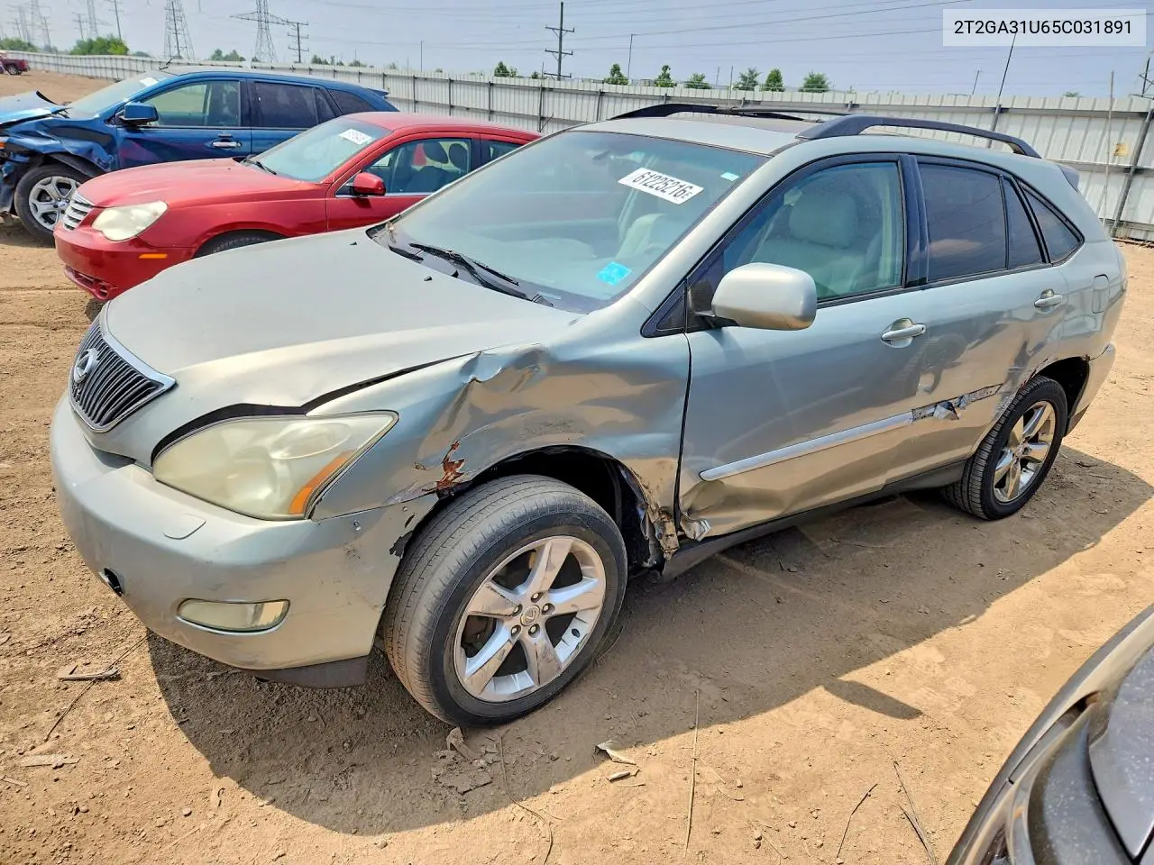 2005 Lexus Rx 330 VIN: 2T2GA31U65C031891 Lot: 61225216