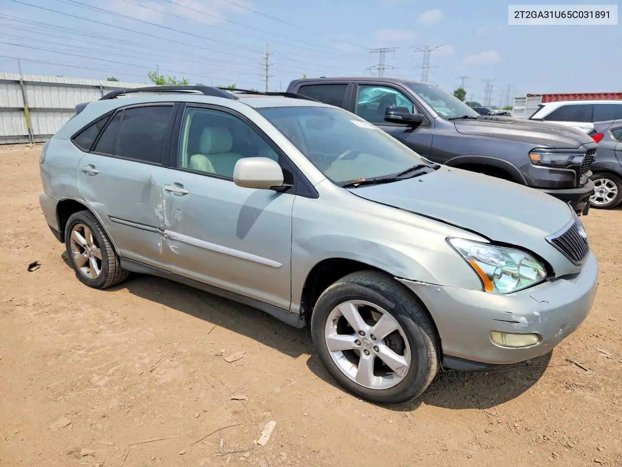 2005 Lexus Rx 330 VIN: 2T2GA31U65C031891 Lot: 61225216