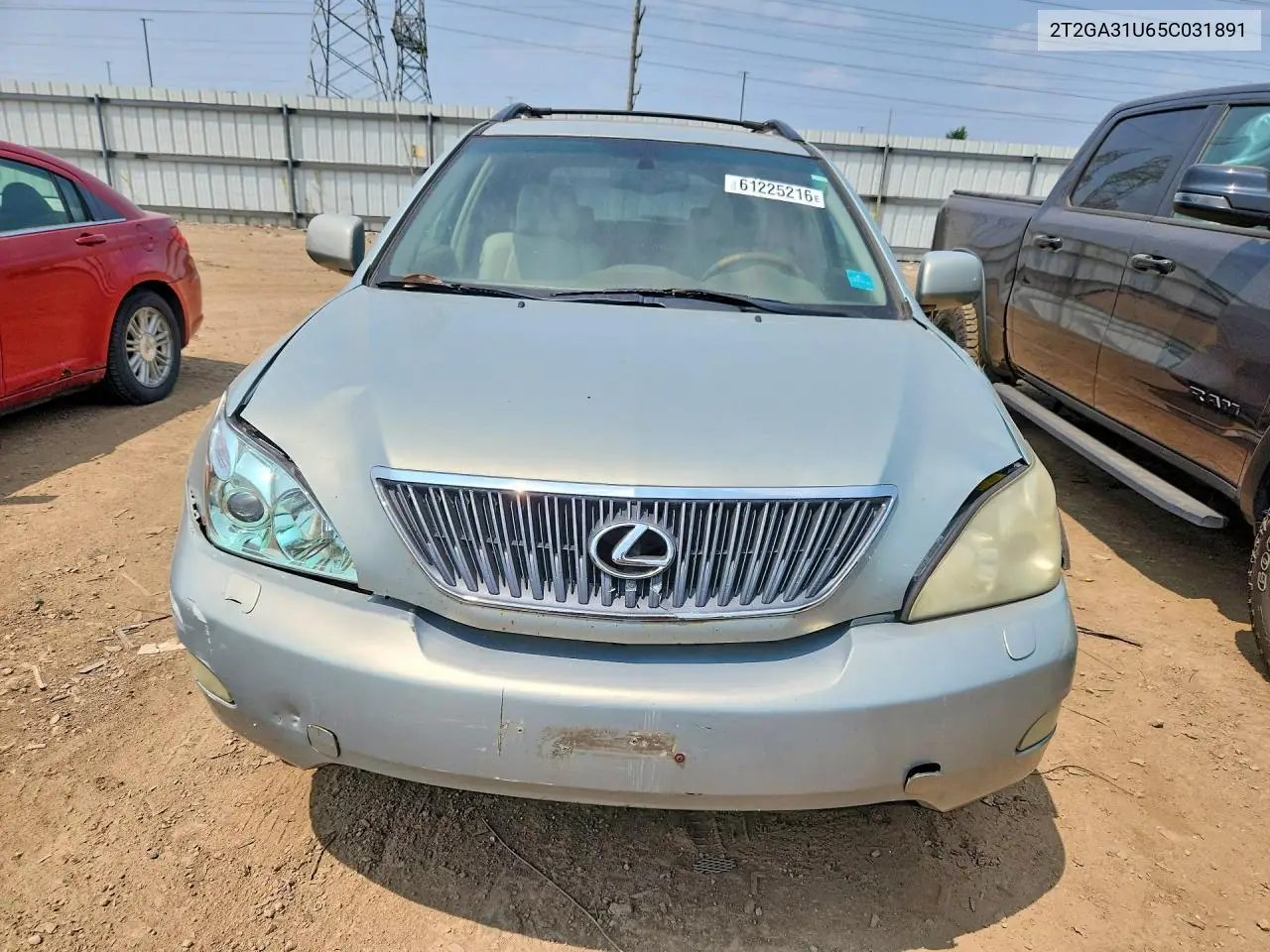 2005 Lexus Rx 330 VIN: 2T2GA31U65C031891 Lot: 61225216