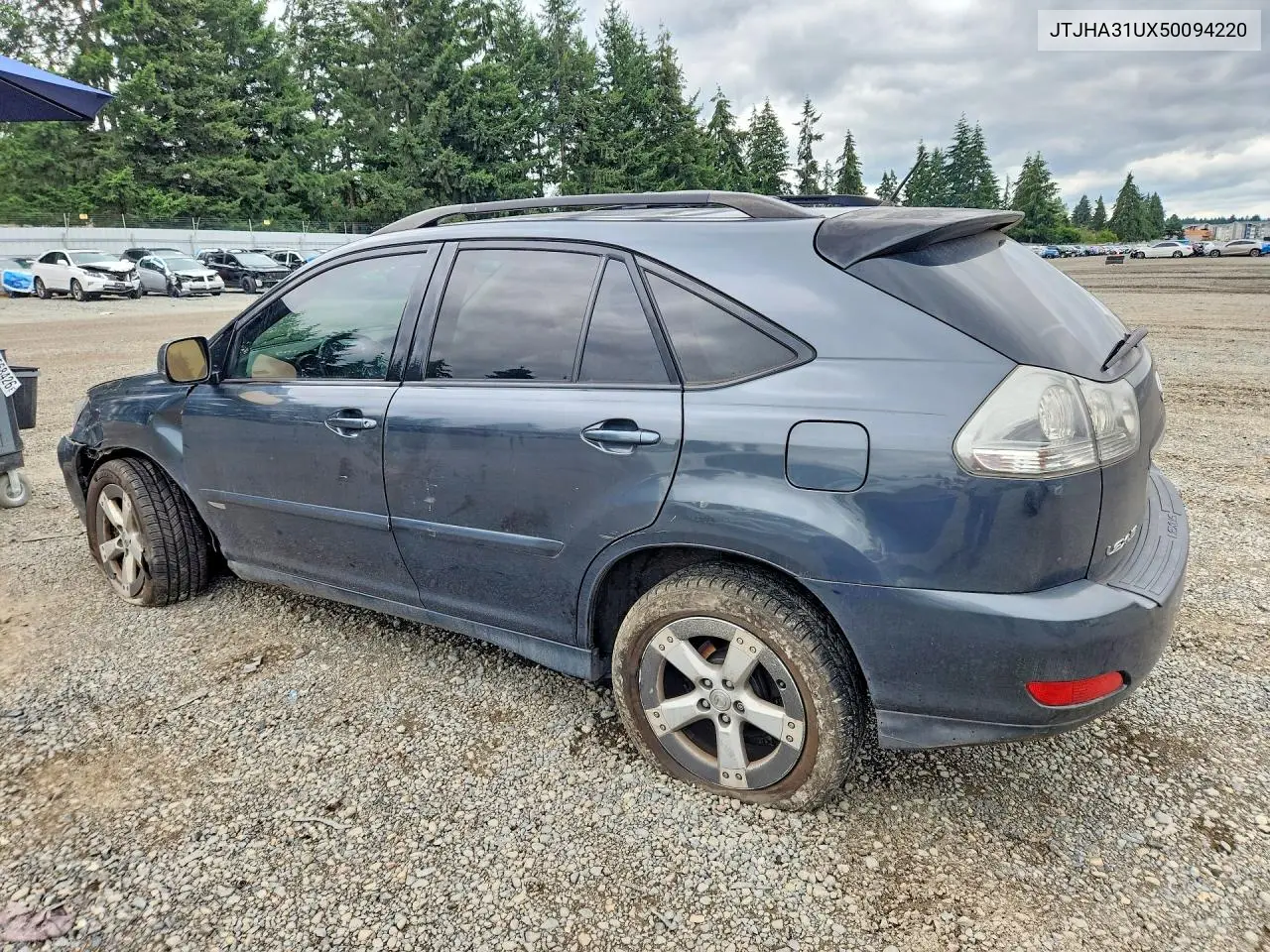 2005 Lexus Rx 330 VIN: JTJHA31UX50094220 Lot: 61628046