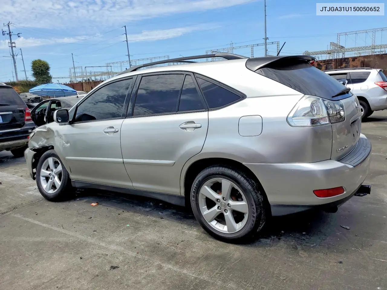 2005 Lexus Rx 330 VIN: JTJGA31U150050652 Lot: 61807416